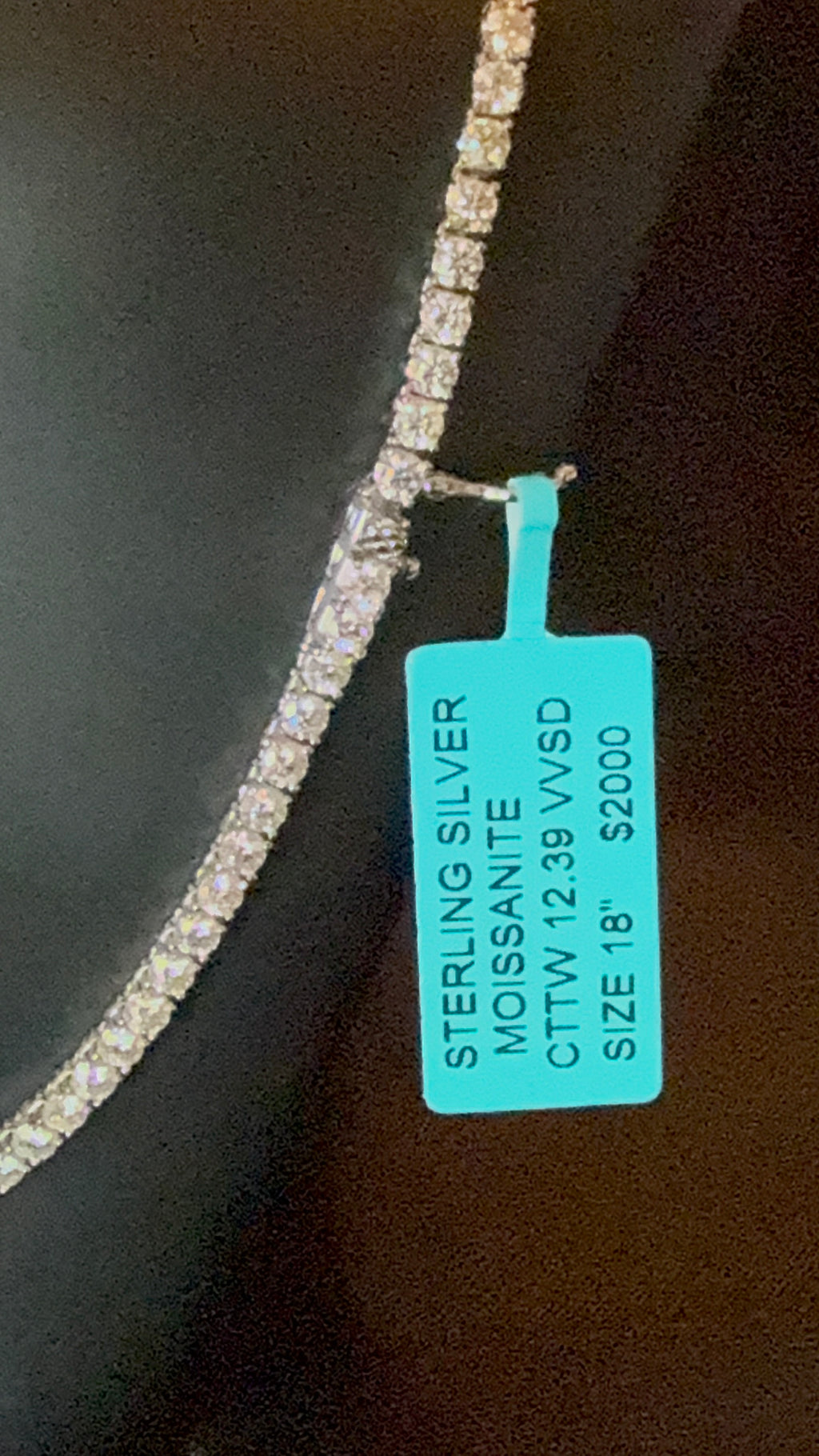 Iced out Tennis Necklace