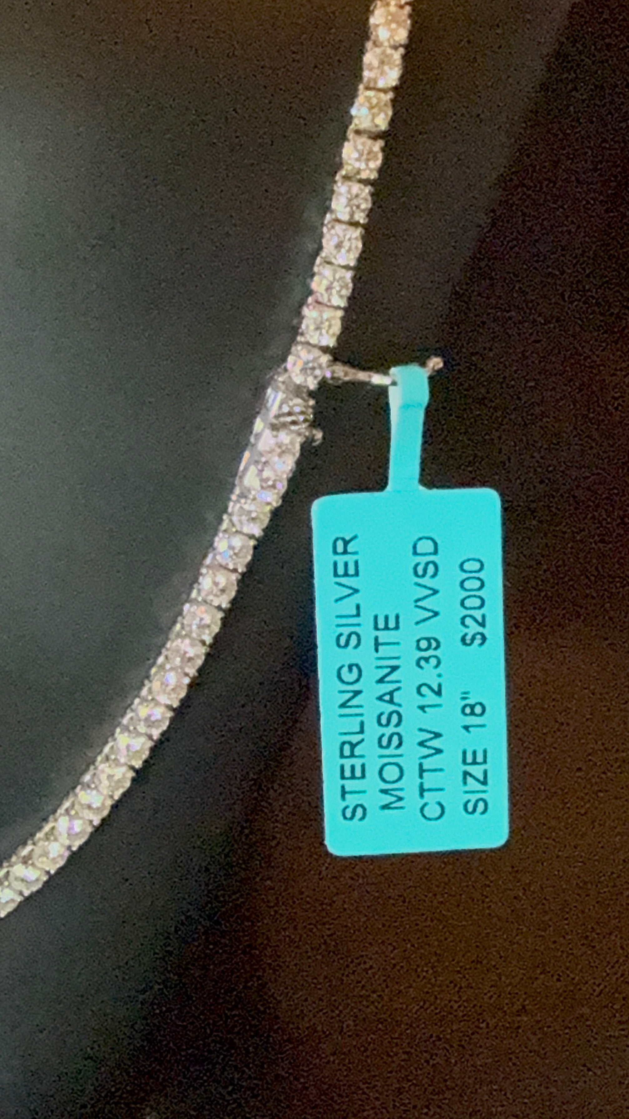 Iced out Tennis Necklace