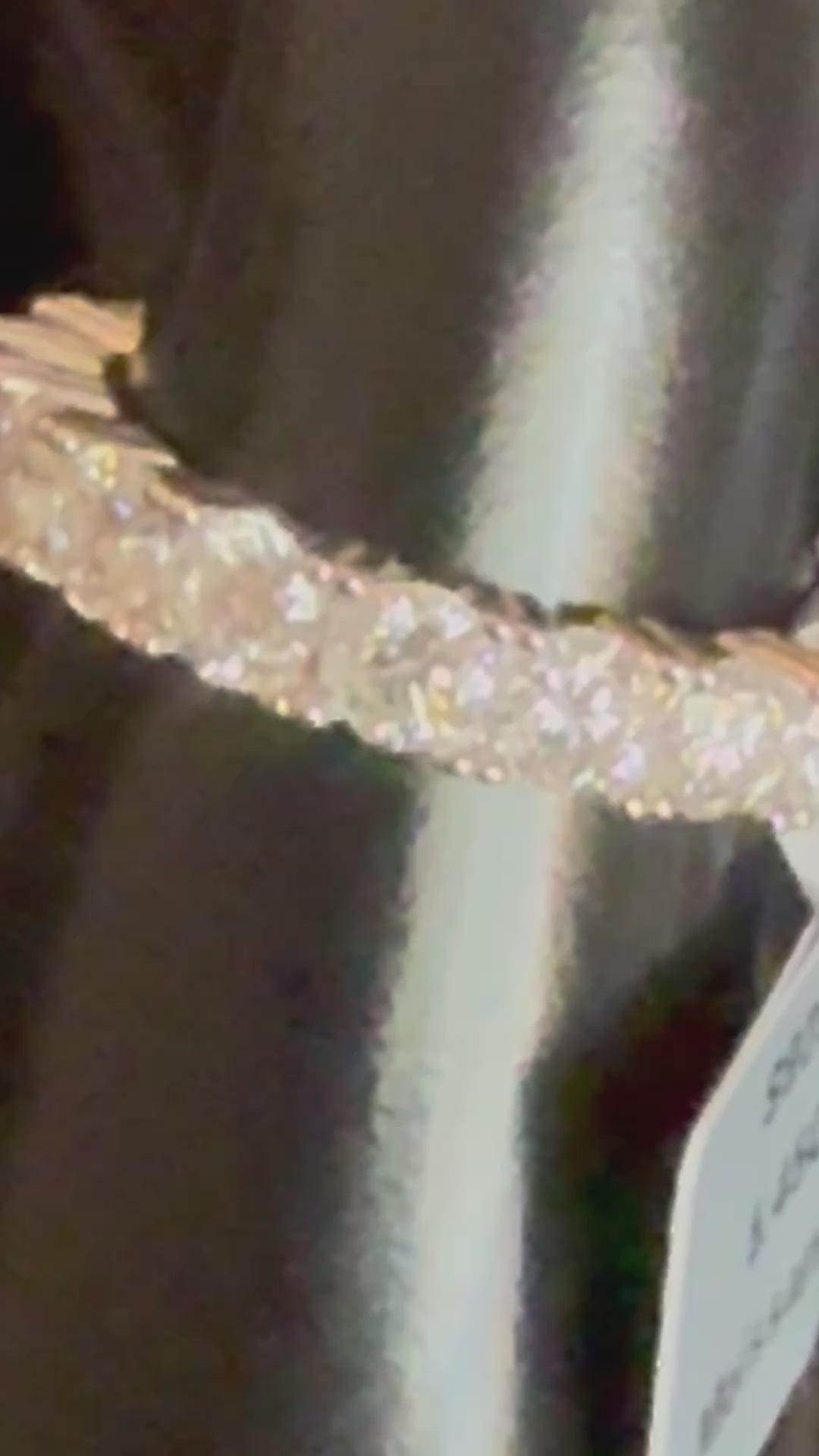 5ctw 4mm Moissanite Eternity Band