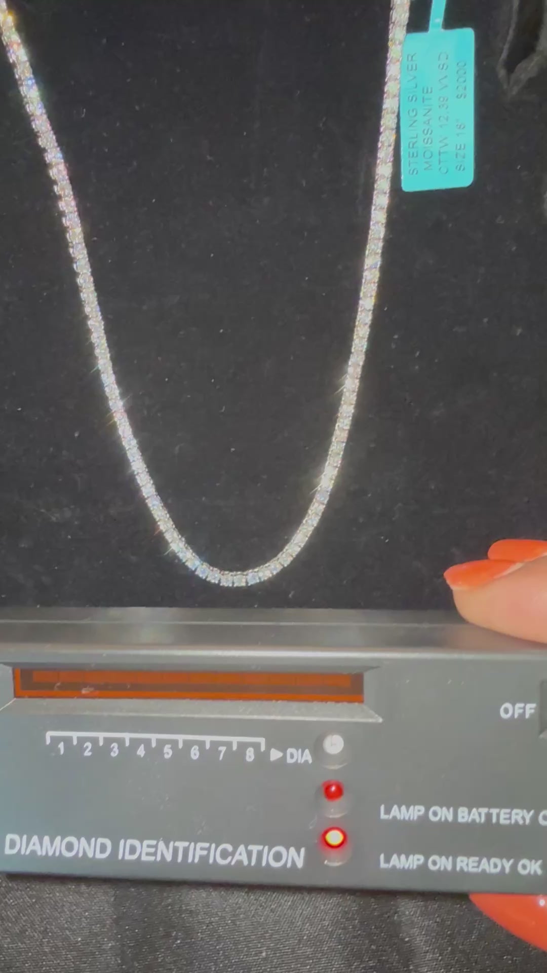 Iced out Tennis Necklace